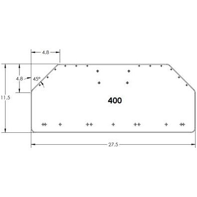 Drawing of Humanscale 400