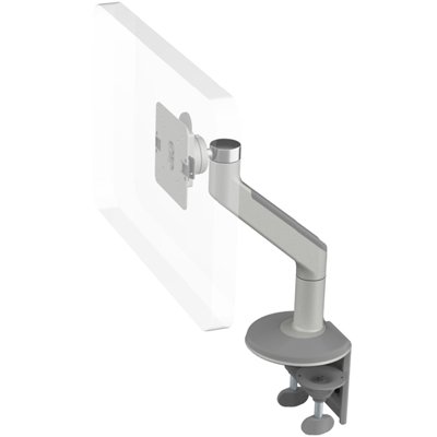 Humanscale M8 Monitor Arm with Two Piece Clamp Mount with Base, Fixed Angle Link only, Standard Ball Joint 