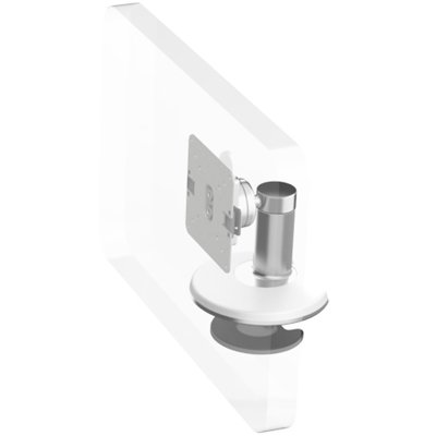Humanscale M8 Monitor Arm with Bolt-Through Mount with Base, Standard Ball Joint 
