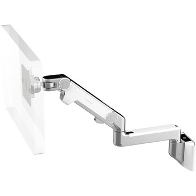 Humanscale M8 Monitor Arm with Universal Slatwall Mount, Fixed Straight Link/Dynamic Link, Standard Ball Joint 