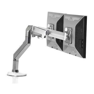 Humanscale M8 Articulating Dual Monitor Arm with Double Crossbar