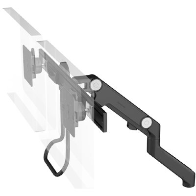 M8NB1H with No Mount, Black, Fixed Angled Link/Dynamic Link