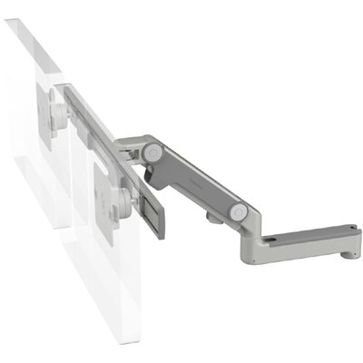 M8NS2C with No Mount, Silver, Fixed Straight Link/Dynamic Link