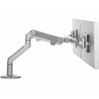 Humanscale M8 Articulating Dual Monitor Arm with Double Crossbar