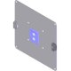 Humanscale VM28-22 VESA Plate 200x200mm with hardware for M2/M8