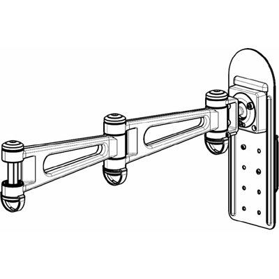 Humanscale DVP Drop Down VESA Plate for M7 and M4