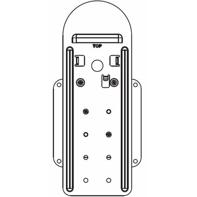 Humanscale DVP Drop Down VESA Plate for M7 and M4