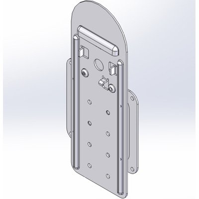 Humanscale DVP Drop Down VESA Plate for M7 and M4
