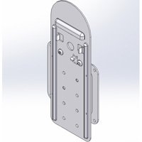 Humanscale DVP Drop Down VESA Plate for M7 and M4