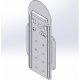 Humanscale DVP Drop Down VESA Plate for M7 and M4