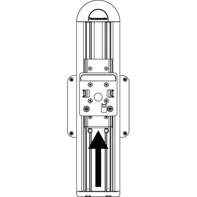 Humanscale UFEA-S-M8 Universal Front End Adjuster for M2 and M8