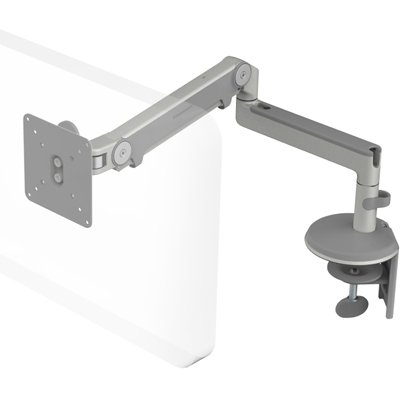 M2CS2S - M2 with Clamp mount, Fixed straight link/Dynamic link, Silver