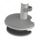 Humanscale M2BT or M8BT Bolt-Through Mount with Base