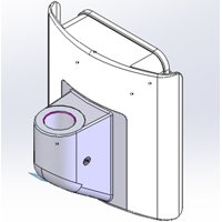 Humanscale M2HW or M8HW Direct Hardwall Mount