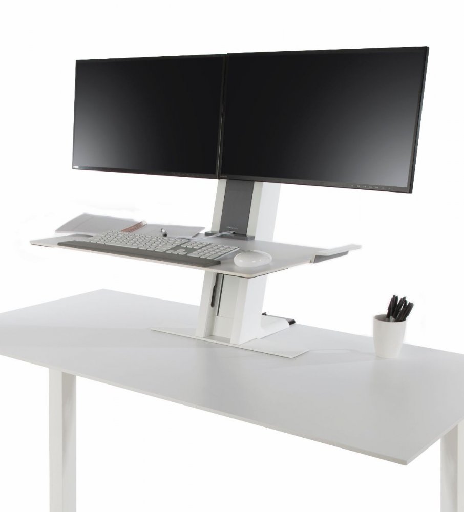 Humanscale QuickStand Heavy Dual Sit Stand Workstation 