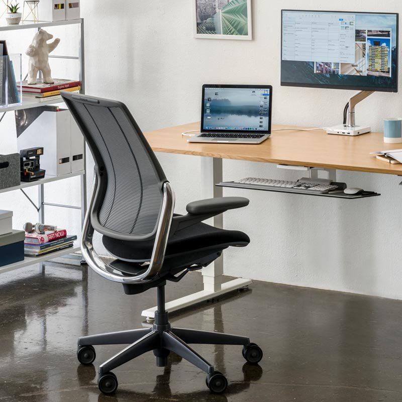 Humanscale Diffrient Smart Ergonomic Mesh Task Chair