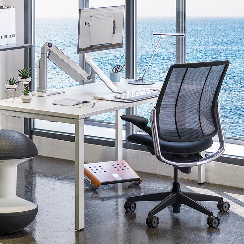 Humanscale Diffrient Smart Ergonomic Mesh Task Chair