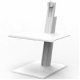 Humanscale QuickStand Eco Portable Sit Stand Workstation for Laptop, Single or Dual Monitors