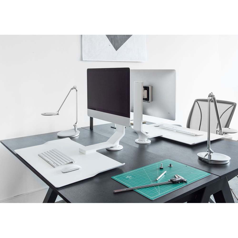 Humanscale QuickStand Under Desk Sit Stand Workstation