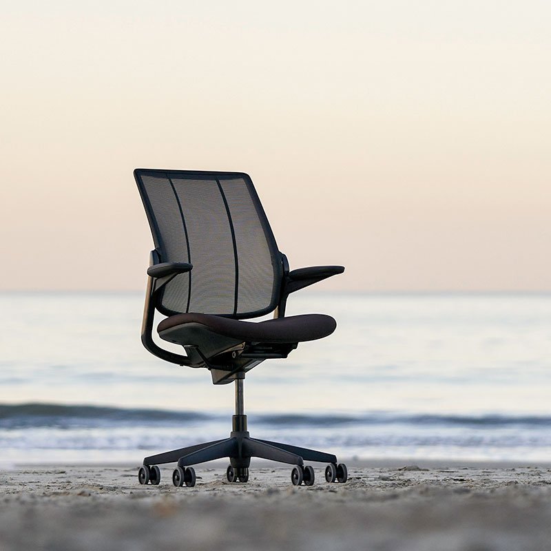 Humanscale Diffrient Smart Ocean Ergonomic Mesh Task Chair