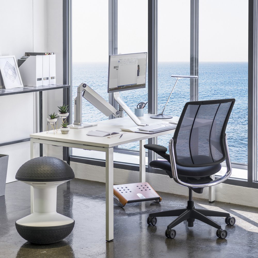 Humanscale Diffrient Smart Ocean Ergonomic Mesh Task Chair