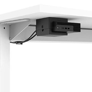 Thin Client Holder with Under Desk Mount