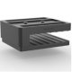 Humanscale TCH Thin Client Holder Under Desk or Crossbeam