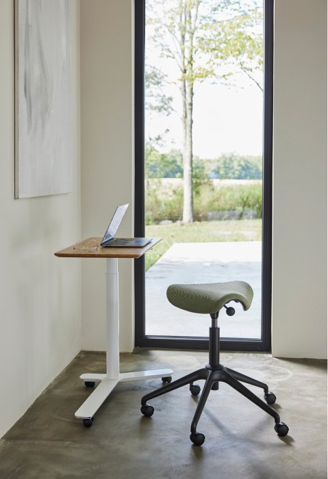 Humanscale Float Mini Non-Electric Height Adjustable Sit-Stand Table