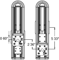 Rear View of Front End Adjuster