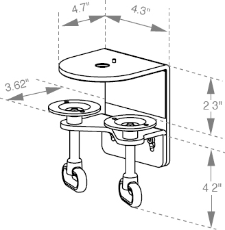CM - Heavy Duty Clamp Mount