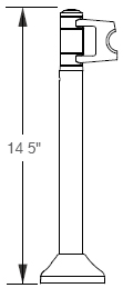 Slim Post, Top Mounted