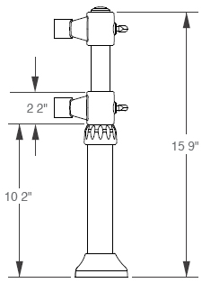 Standard Post, Bracket Mounted