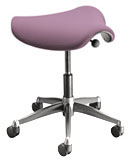 Humanscale Saddle Seat with Titanium Frame