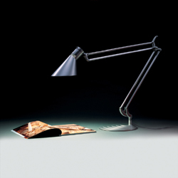 Humanscale DX2E Double Arm with Shade Diffrient Work Light