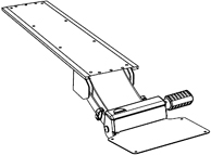 Humanscale 5GSM Adjustable Short Arm Keyboard Mechanism