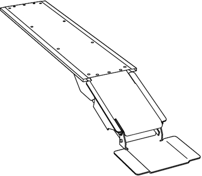 Humanscale KM Adjustable Keyboard Arm Mechanism