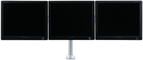 Humanscale M7 Flat Panel Triple Monitor Arm