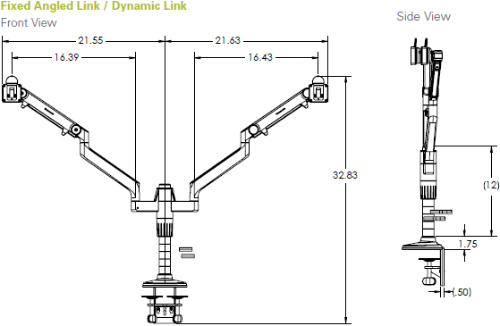 Fixed Angled Link/Dynamic Link