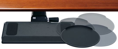 Humanscale Clip Mouse Platform positions