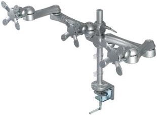 ISE MA-3-C Pole Clamp Mount with two long length arms and one joint arm