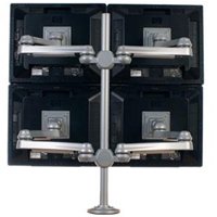 ISE MA2000 Height Adjustable Quad Monitor Arm