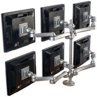 ISE MA2000 Height Adjustable Six Monitor Arm