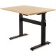 ISE ST-RES-2-2448-RN-LG Electric 2-Parallel Desk SB-E5-2-0042-BK