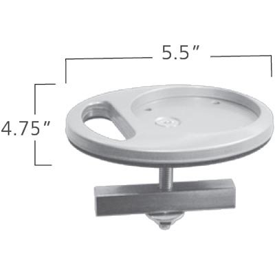 ISE MA2000-502A Grommet or Bolt Through Desk Mount