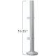 ISE MA2000-501A Standard 16.25" Height and 1-1/8" Diameter Pole