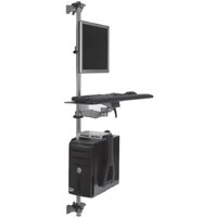 ISE MA4000-1-TP-CPU-WP5 Computer Workstation with 60" H Pole