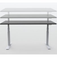 ISE Rise Electric Rectangular 2 Leg Height Adjustable Table