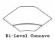 ISE Rise Electric Equal Corner Bi-Level Concave Workcenter