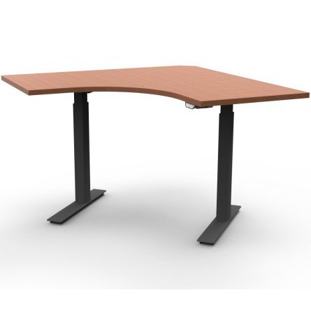 ISE Rise Electric 90 Degree Wing 2 Leg Height Adjustable Table