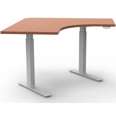 ISE Rise Electric 90 Degree Wing 2 Leg Height Adjustable Table
